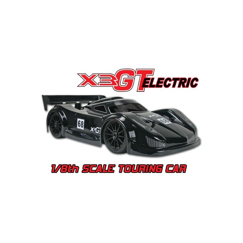 X3 GT 1/8 COMPETICION ELECTRICO X3 GT 1/8 COMPETICION ELECTRICO