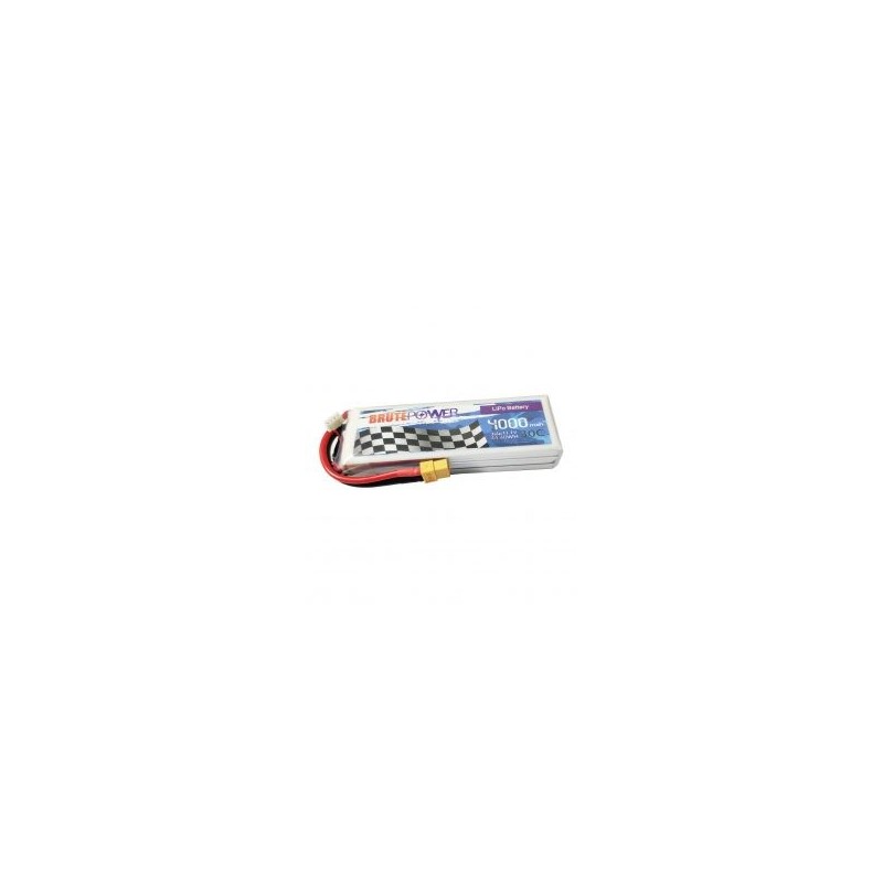 Batería LIPO BrutePower 3S 4000mah 30C Batería LIPO BrutePower 3S 4000mah 30C