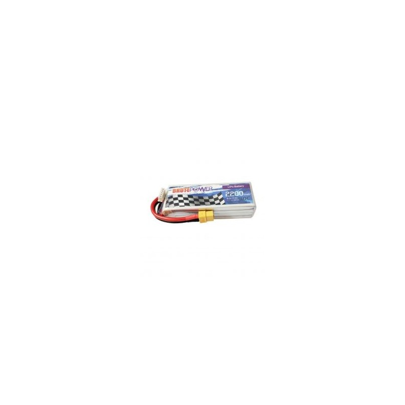 Batería LIPO BrutePower 4S 2200mah 30C Batería LIPO BrutePower 4S 2200mah 30C