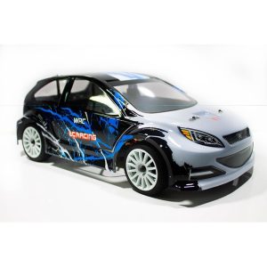 COCHE BRUSHLESS RALLY 1/14 LC RACING EMB-WRCH RTR LIPO VERSION (7,4V) NEGRO
