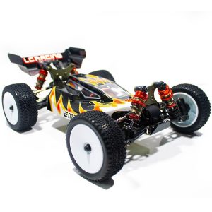 COCHE BRUSHLESS BUGGY 1/14 LC RACING EMB-1H RTR LIPO VERSION (7,4V) BLANCO NEGRO